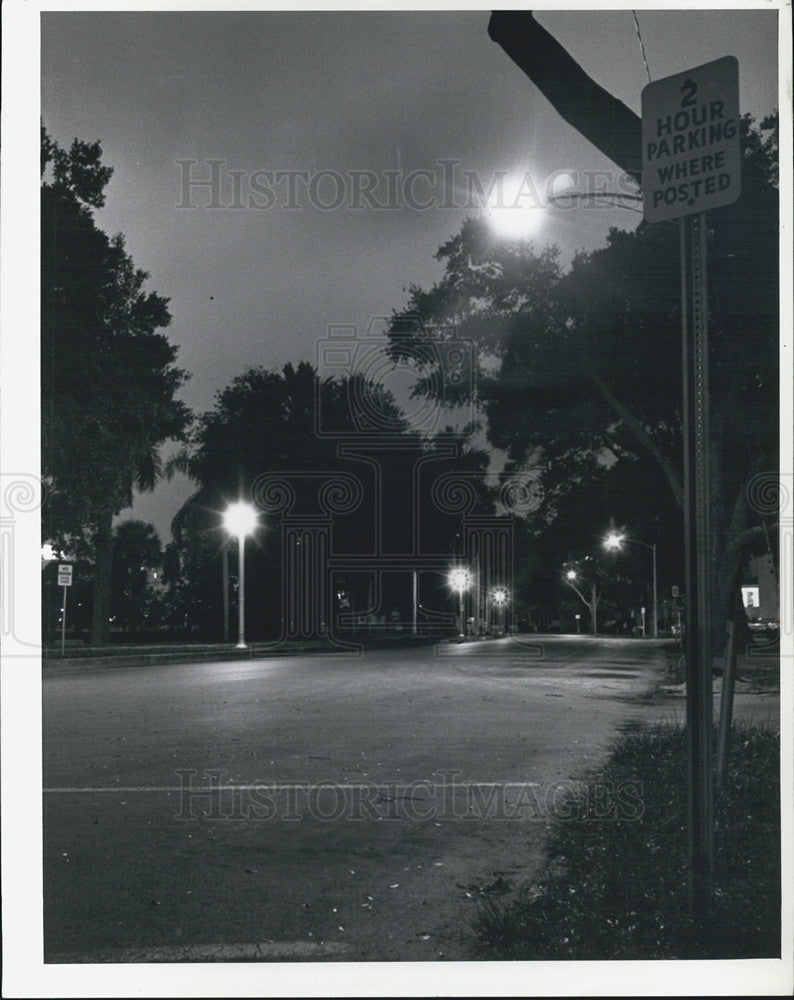 1965 Press Photo St. Petersburg Street Lights - Historic Images