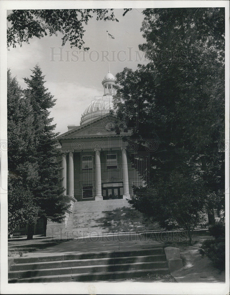 1945 Press Photo State Capital of New Mexico At Santa Fe - Historic Images