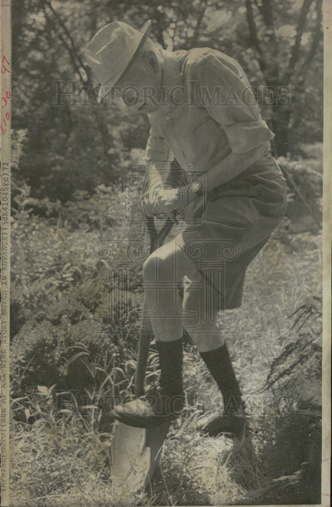 1973 Press Photo Dr Paul Dudley White, Heart Specialist - Historic Images