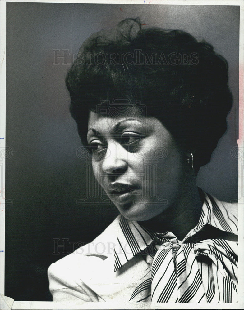 1978 Press Photo Carolyn McKinstry Sixteenth Street Baptist Church Easter - Historic Images