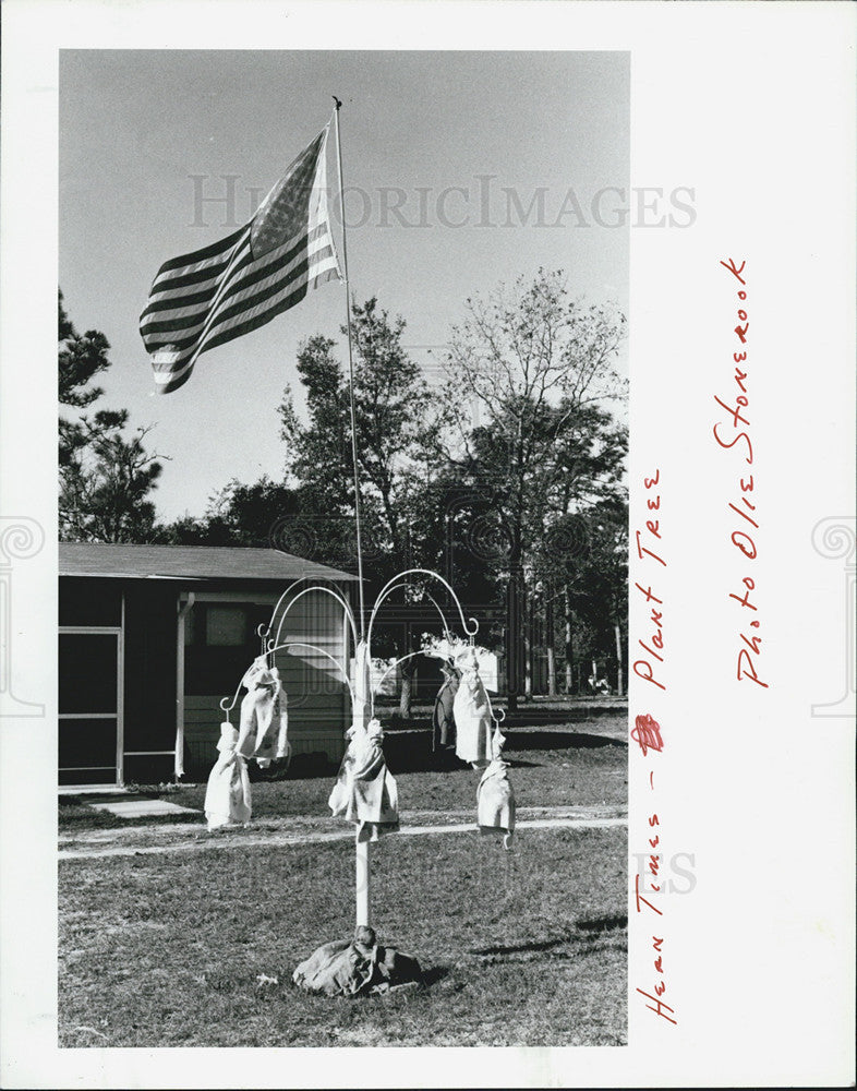 1988 Press Photo Weeki Wachee Acres, Florida cold spell - Historic Images