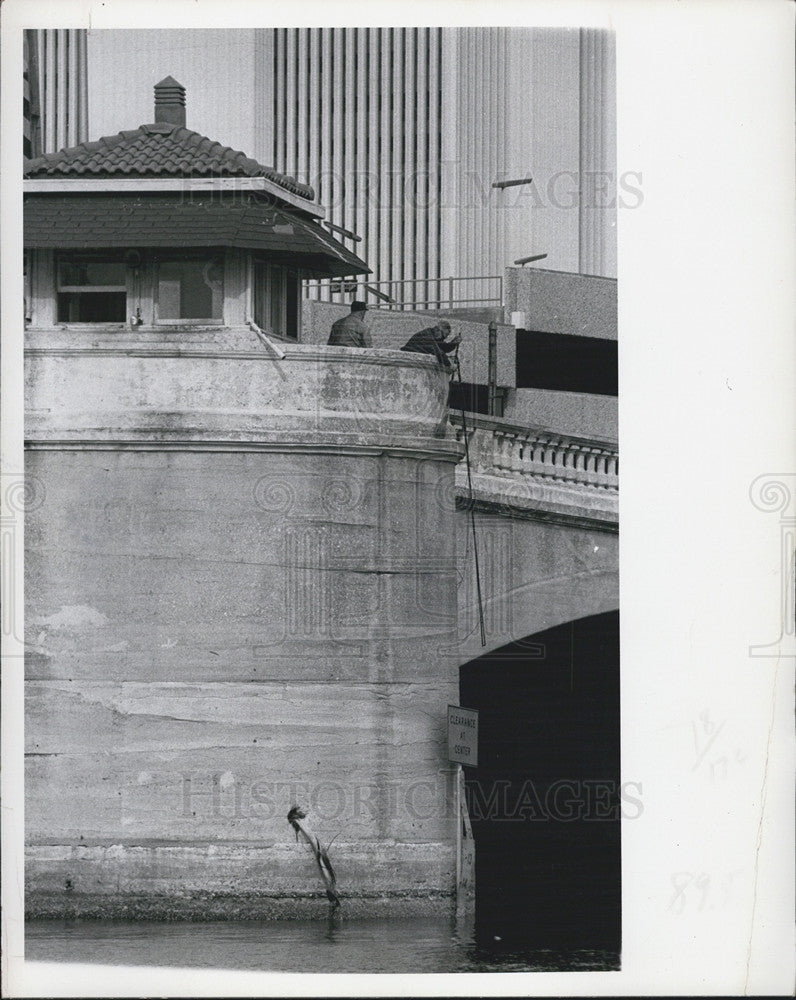 1970 Press Photo Lafayette Bridge Minnesota - Historic Images