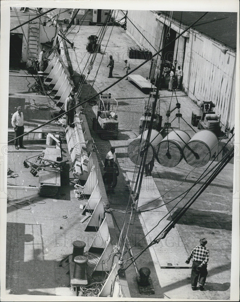 1965 Press Photo Tampa Port Florida - Historic Images