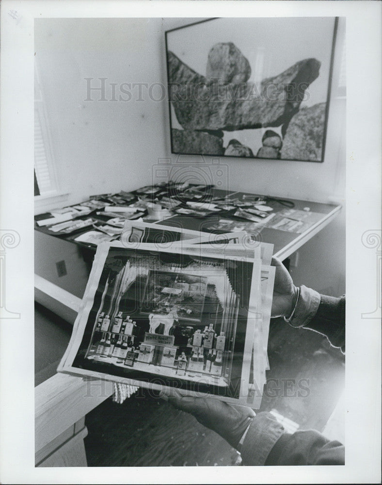 1993 Press Photo Ranee Drapkin Wet Prints - Historic Images