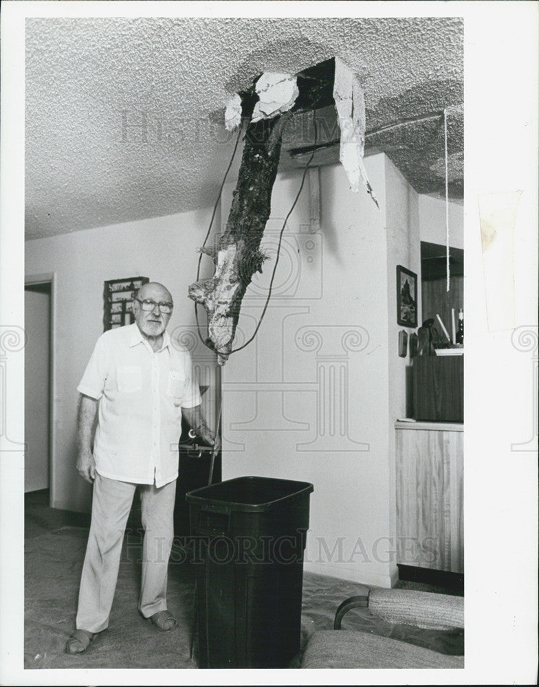 1991 Press Photo Val Gemme, Clearwater Storm Damage - Historic Images