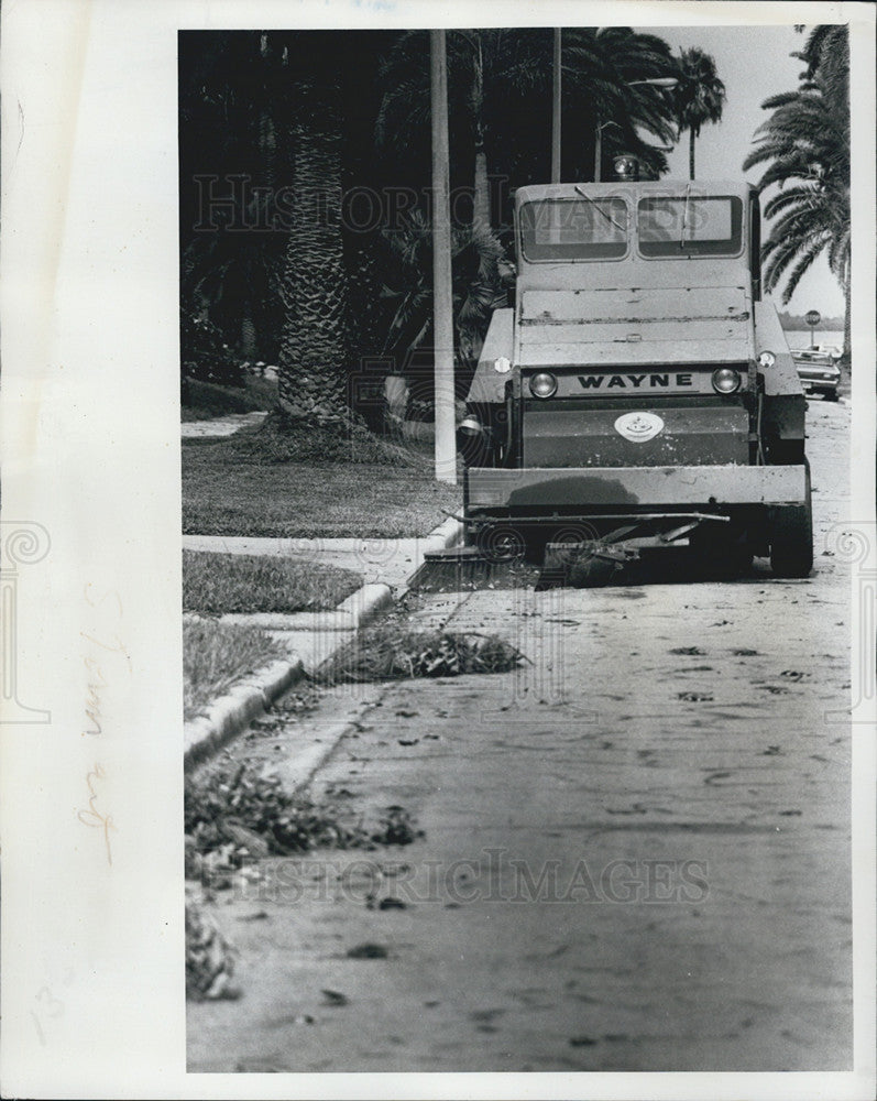 1977 Press Photo Pinellas Storm Damage - Historic Images