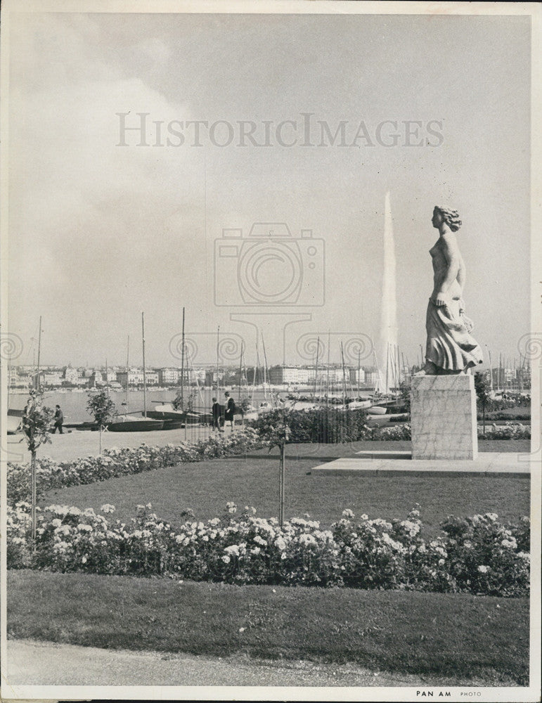 1968 Press Photo Geneva, Switzerland - Historic Images