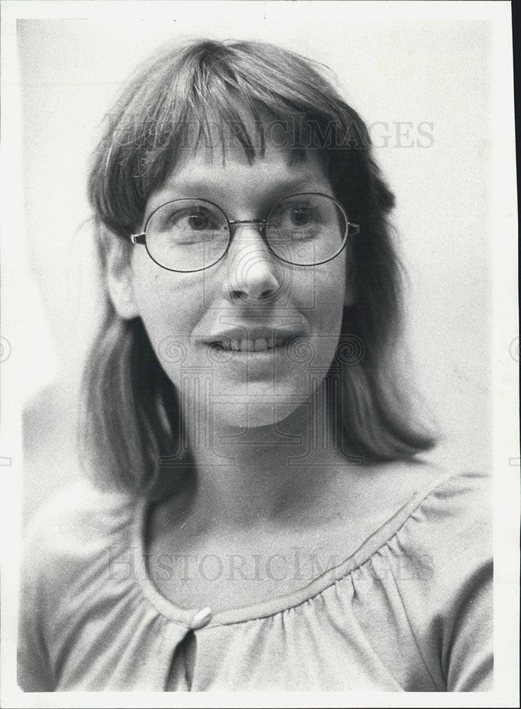 1977 Press Photo Elisabeth Landes University Chicago - Historic Images