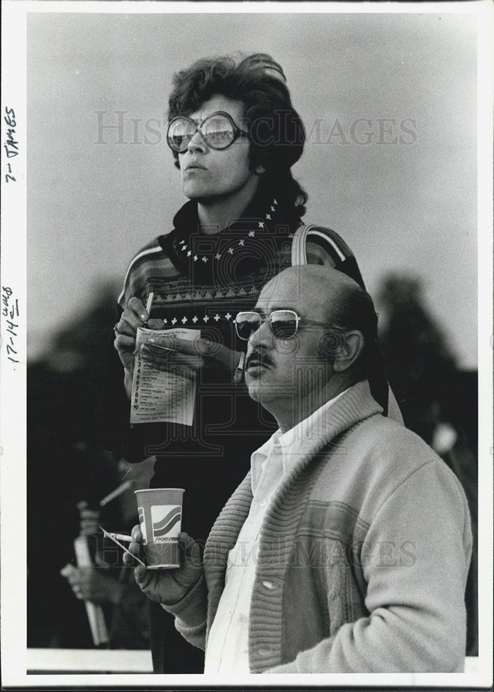 1978 Press Photo Iva, Charlie Antico, Florida Downs - Historic Images