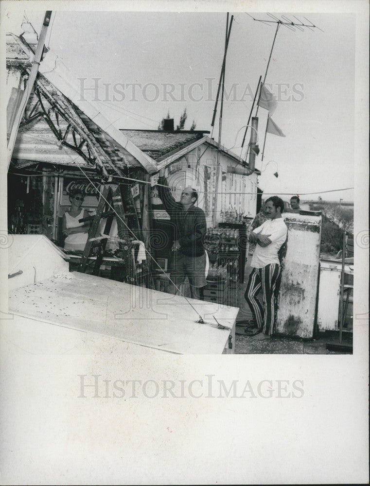 1970 Press Photo Storm Florida - Historic Images