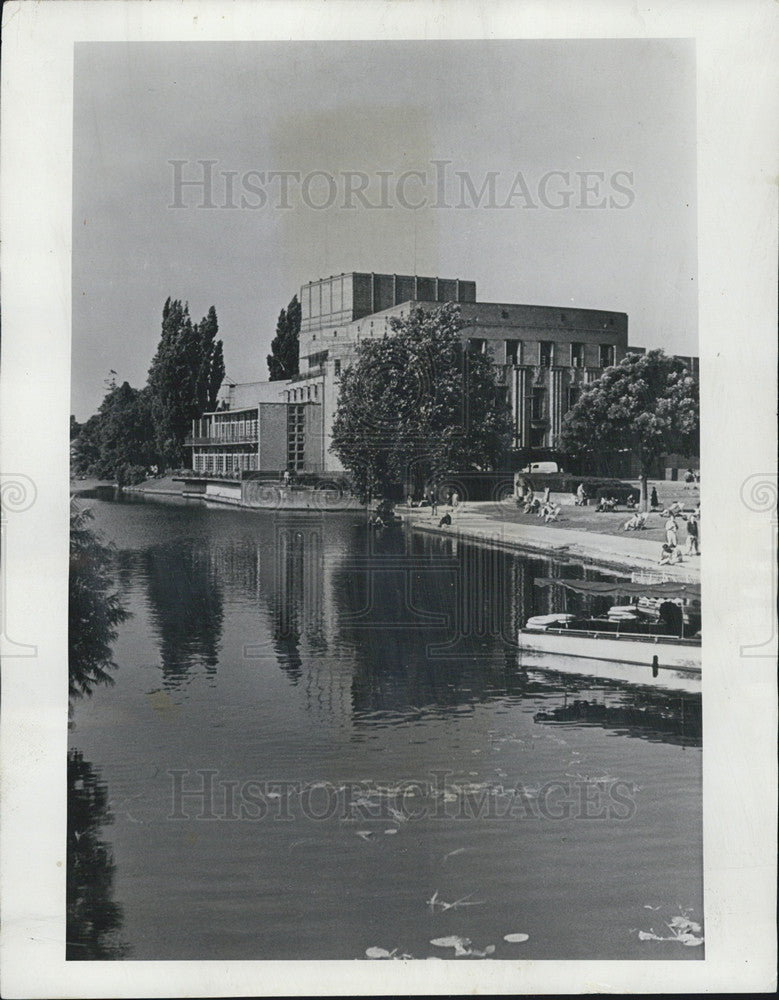 1952 Press Photo The Shakespeare Memorial Theater, Great Britain - Historic Images