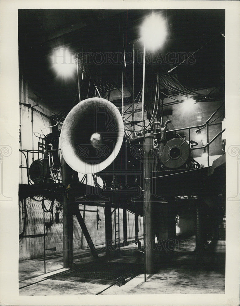 1956 Press Photo Gyron Jet Engine Hatfield Hertfordshire England - Historic Images