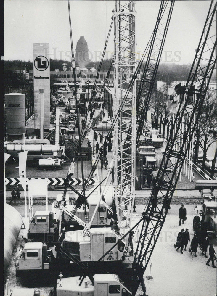 1967 Press Photo Leipzig Spring fair. - Historic Images