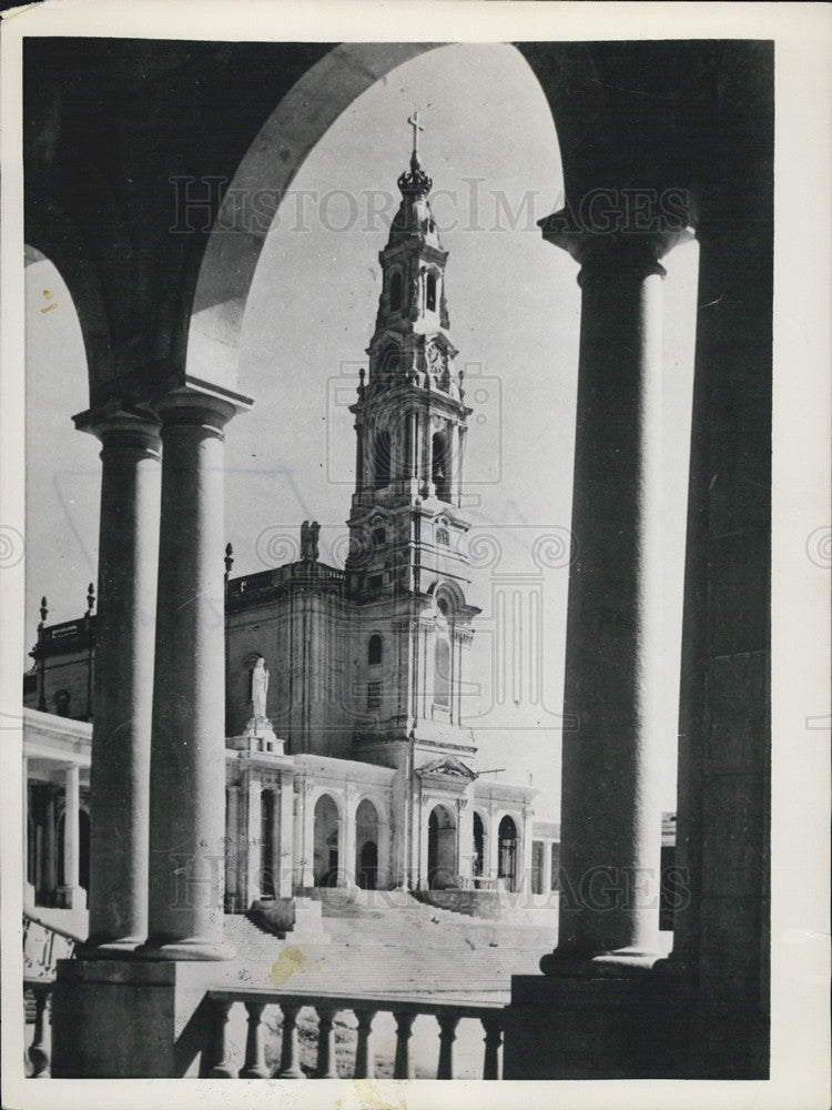 1955 Press Photo Church Of Our Lady Fatima - Historic Images