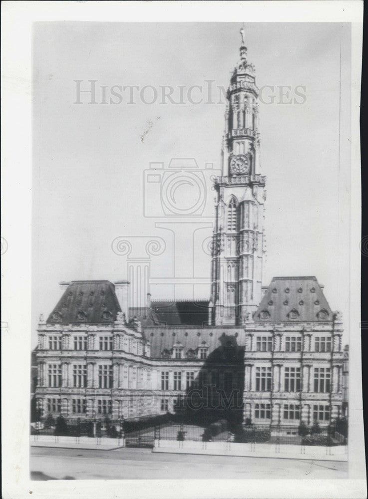 1940 Press Photo Town Hall germans - Historic Images