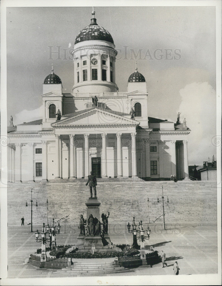 1938 Press Photo Helsinki Finland For Olympics - Historic Images