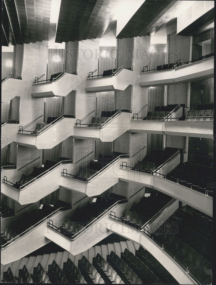 1963 Press Photo Germany&#39;s Hamburg Staatsoper (Opera House) - Historic Images