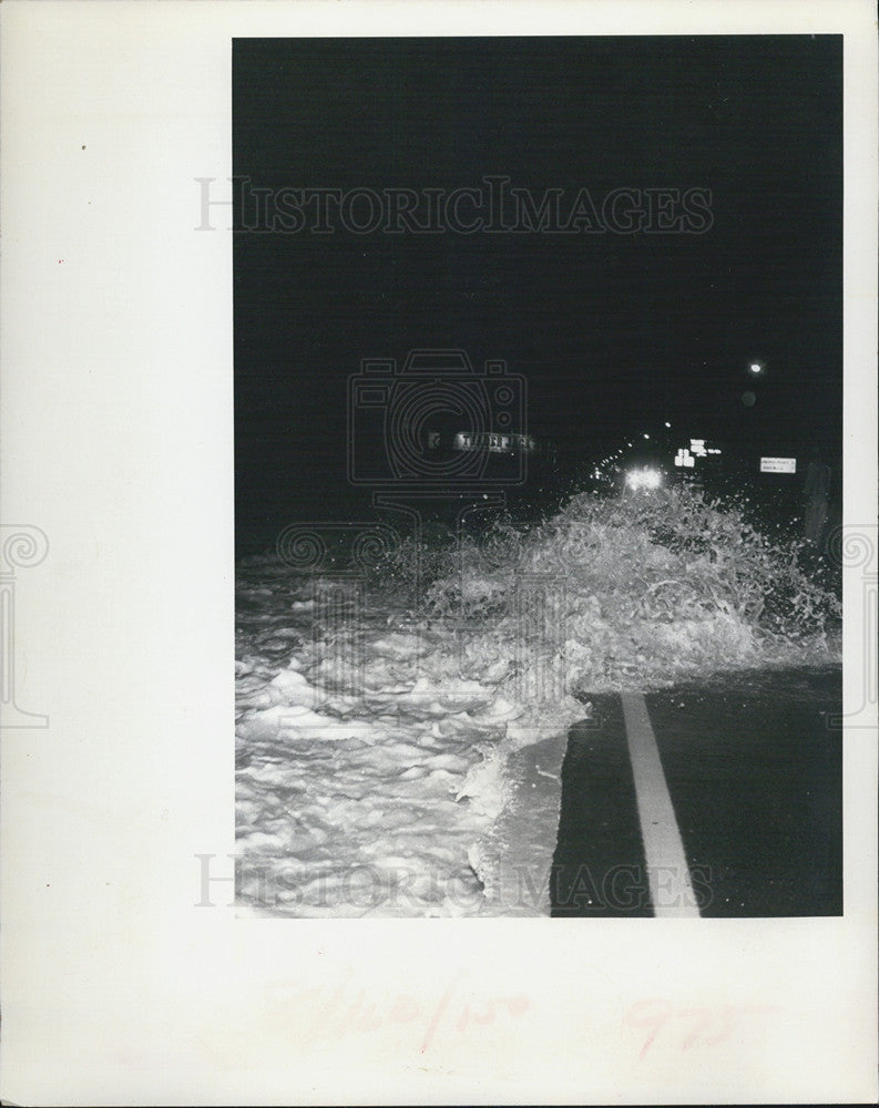 1972 Press Photo Storm in Florida - Historic Images