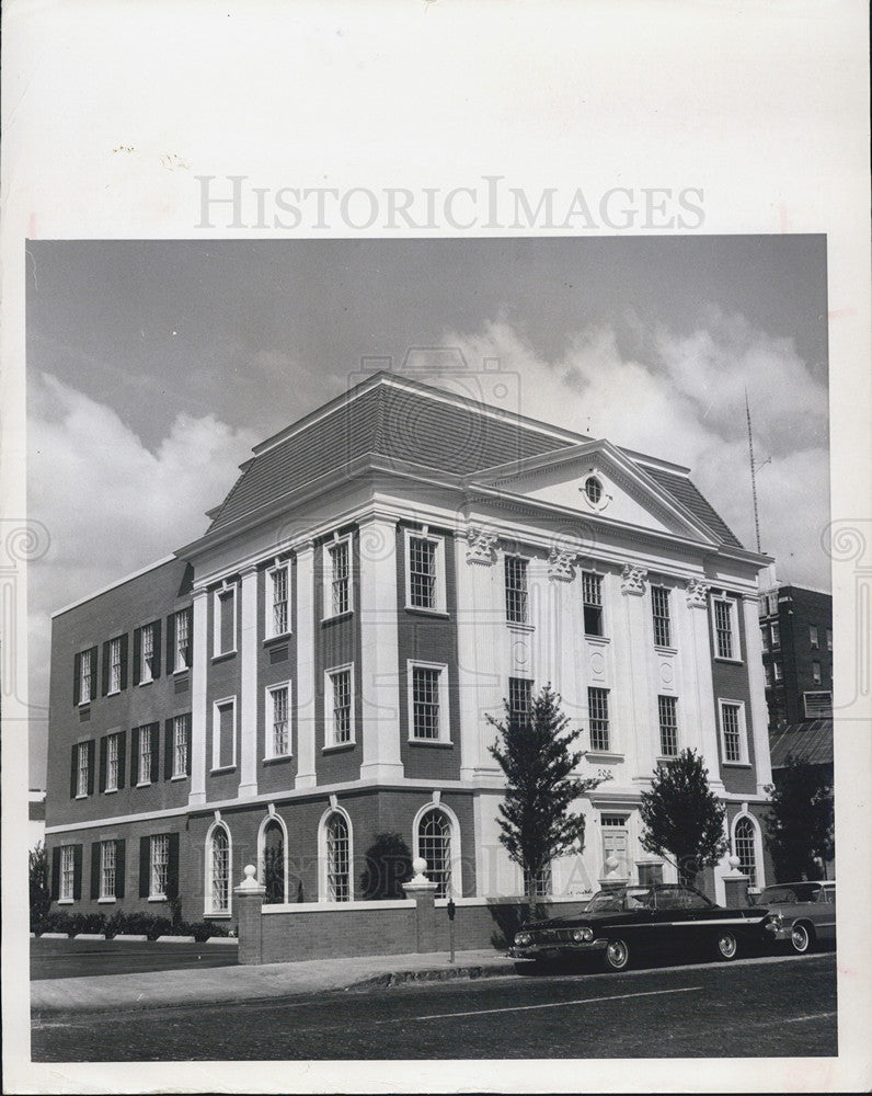 1965 Press Photo The 200 Building at Pierce and Washington Streets in Tampa - Historic Images