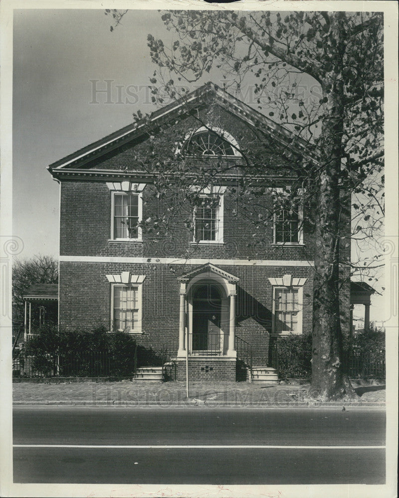 1968 Press Photo 18th Century Moses Myer&#39;s House - Historic Images