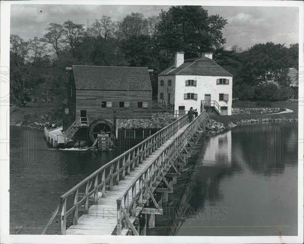 1972 Press Photo Philipsburg Manor in North Tarry-town New York - Historic Images