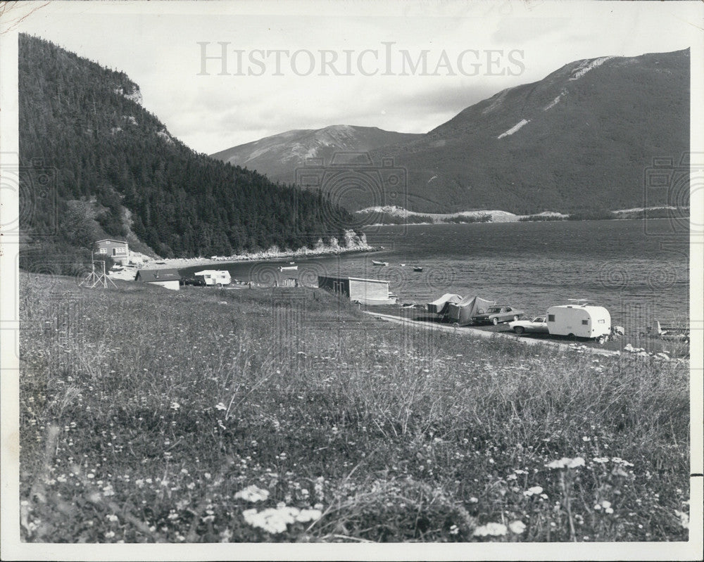 1978 Press Photo American Campers Head to Canada to Vacation - Historic Images