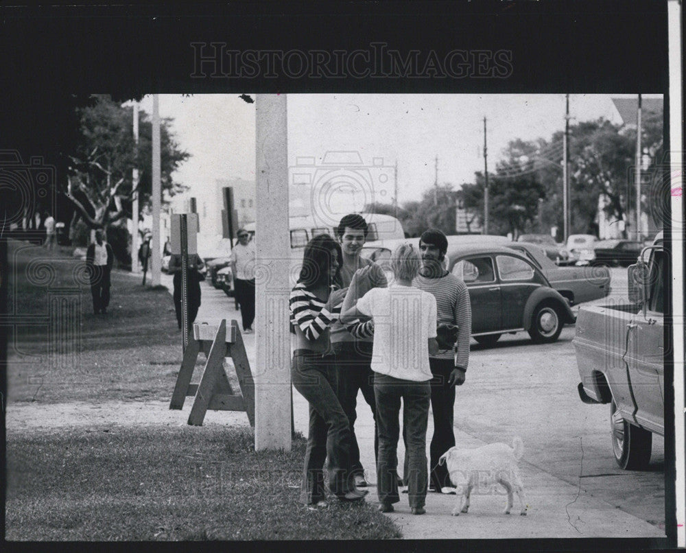 1969 Press Photo Ex-Newspaperwoman Andrea Nellius &amp; Husband Richard are writers - Historic Images