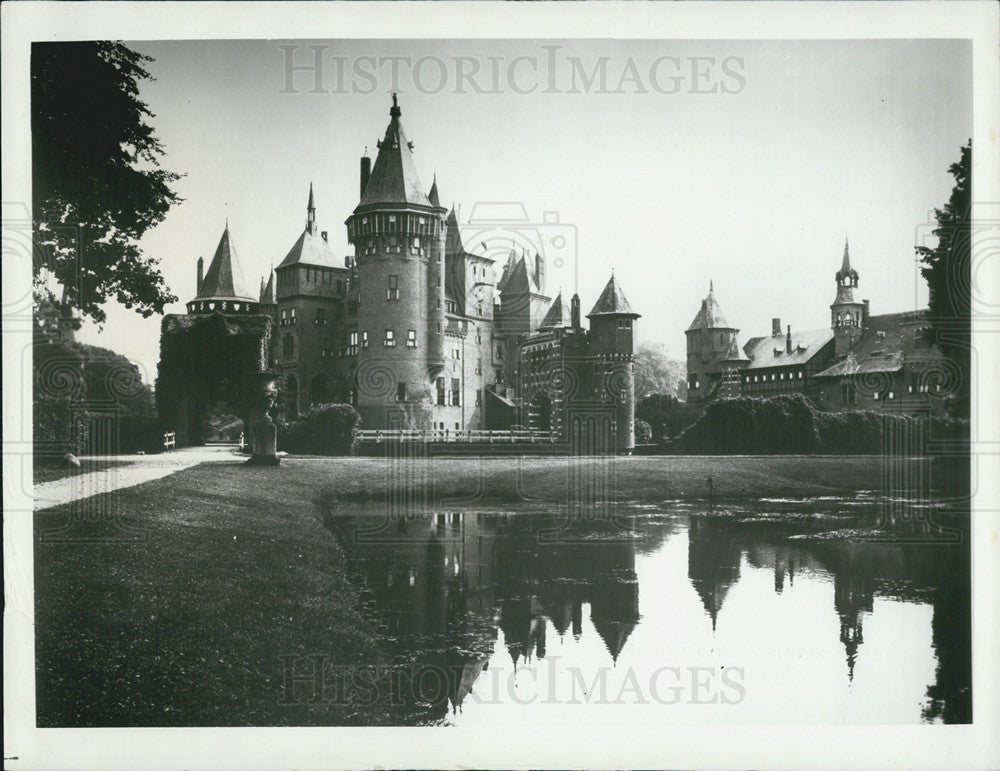 Press Photo Rothchild&#39;s Castle de Haar Haarzuylens Holland open public - Historic Images