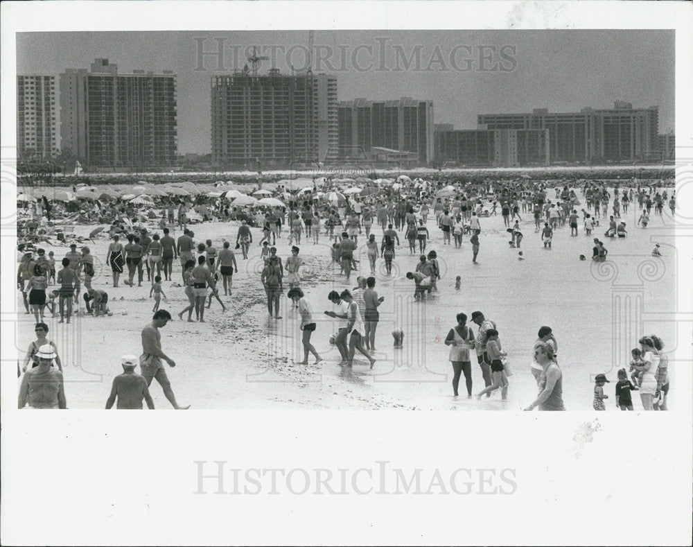 1991 Press Photo Clearwater Beach, Florida - Historic Images