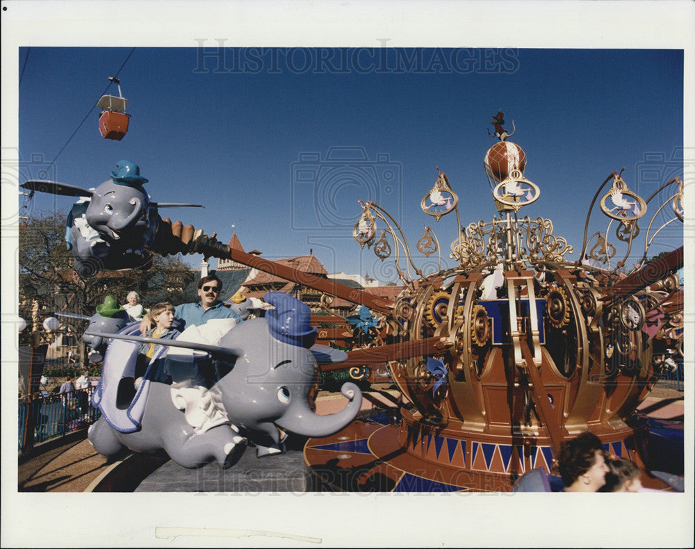 1994 Press Photo Disney Land Magic Kingdom - Historic Images