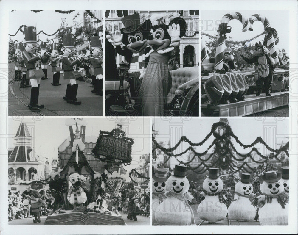 1984 Press Photo Disney World&#39;s Very Merry Christmas Parade&quot; on ABC - Historic Images