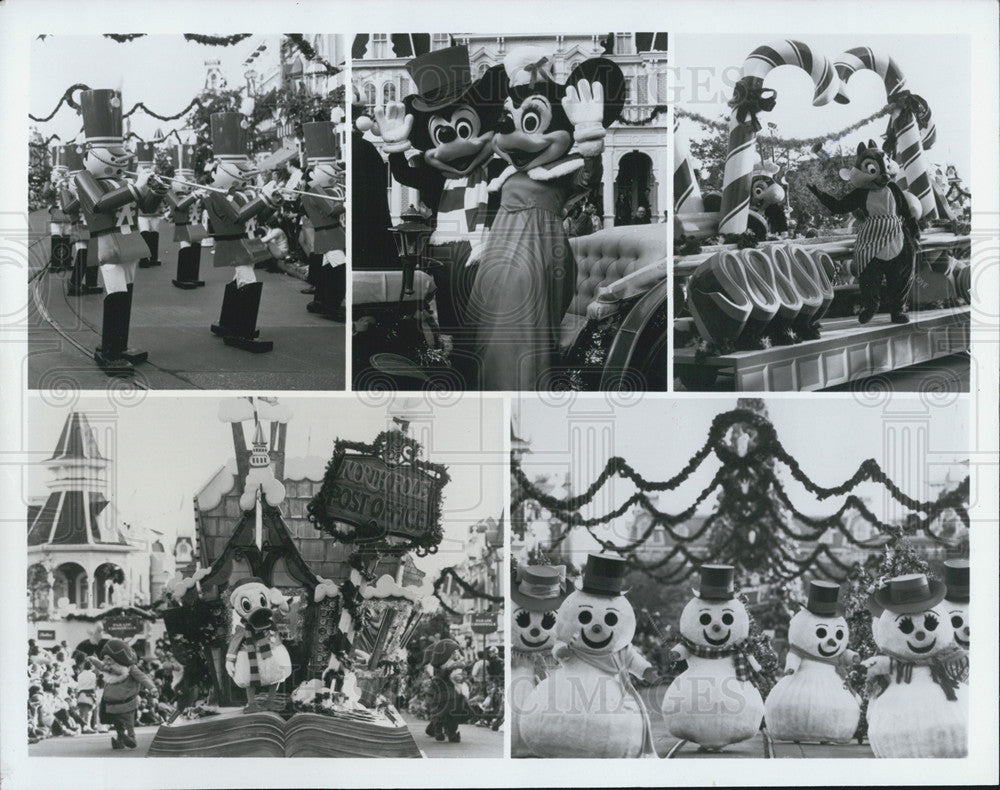 1984 Press Photo Disney World's Very Merry Christmas Parade" on ABC - Historic Images