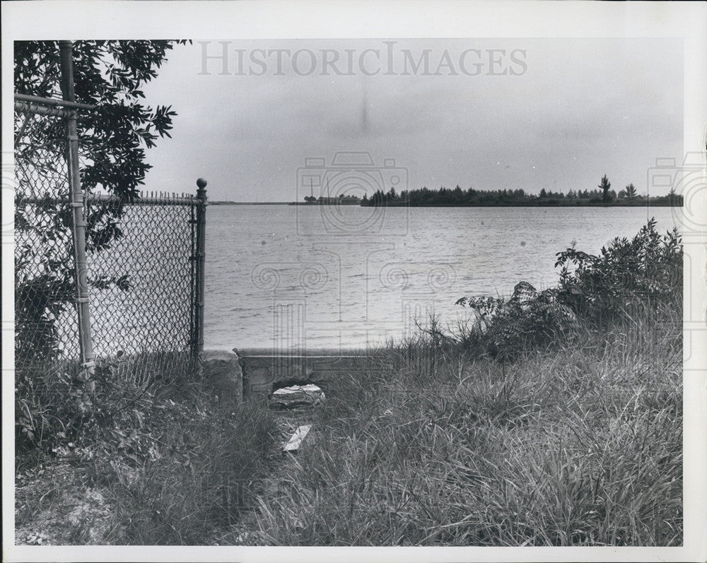 1966 Press Photo Bay Access scene - Historic Images