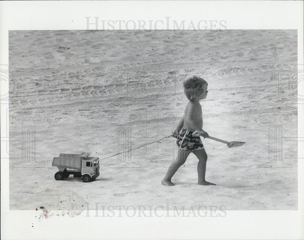 1981 Press Photo Clearwater Beach - Historic Images