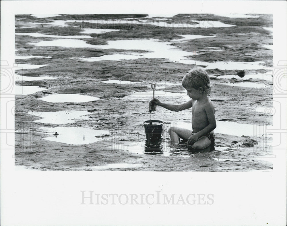 1990 Press Photo Robbie Norton, Howard Park, Tarpon Springs - Historic Images