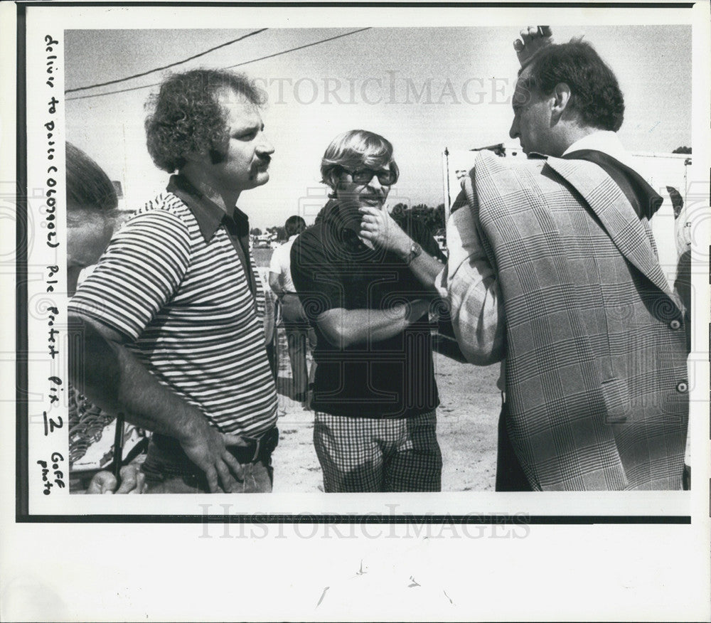 1970 Press Photo Bryan Doyle, Richard Sherrill, Seminole Electric, Atty Figurski - Historic Images