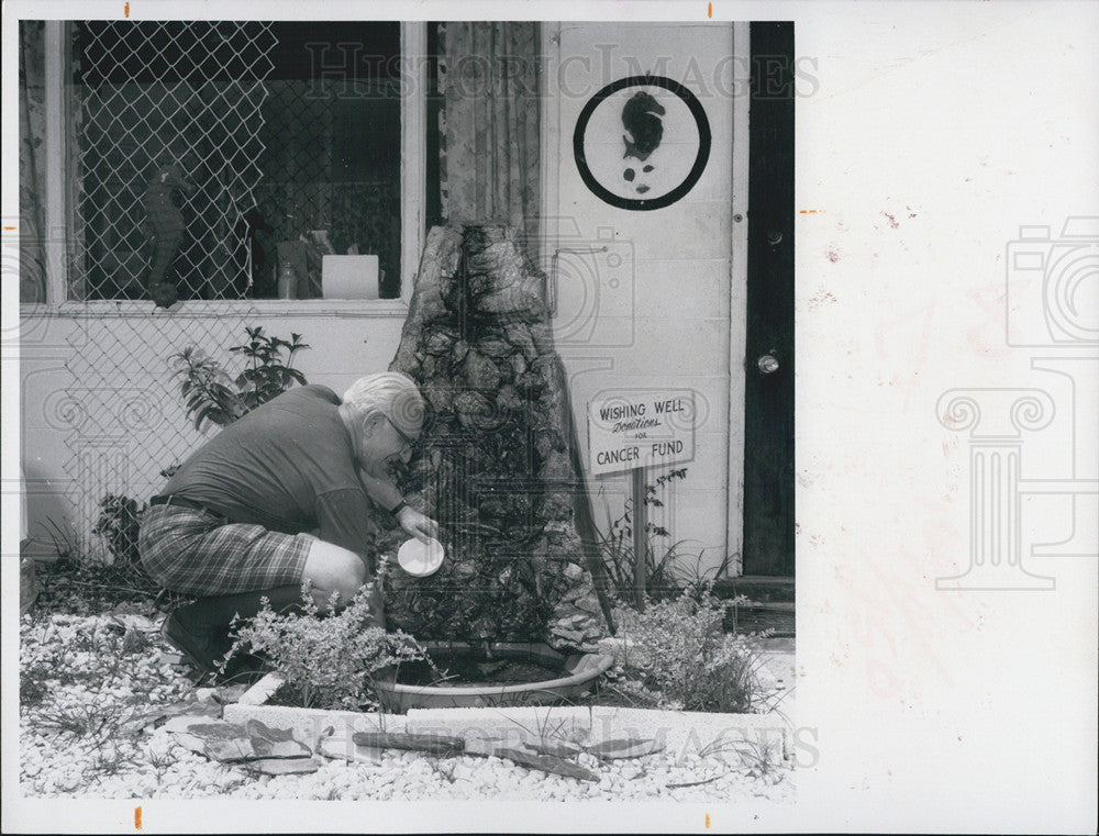 Press Photo Sea House Restaurant, Hudson, Fountain, Harry Friedfeld - Historic Images