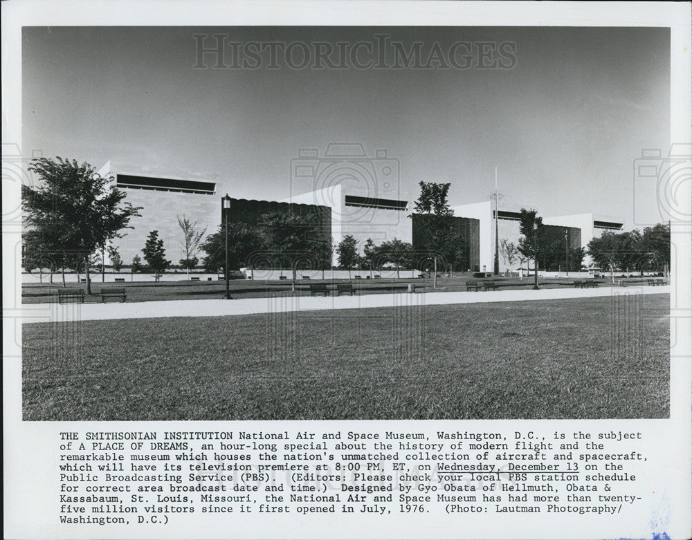 Press Photo Smithsonian National Air and Space Museum - Historic Images