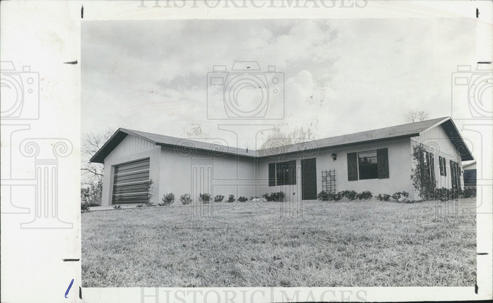 1981 Press Photo Hudson Hills Manor Housing Project - Historic Images