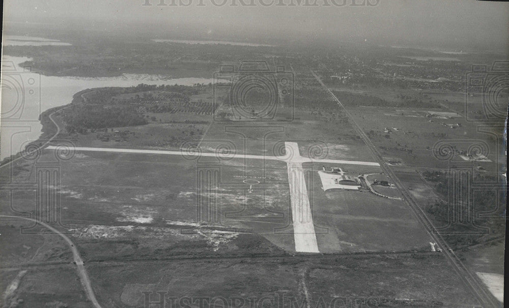 Press Photo Latieland Aerial photo taken from airplane - Historic Images