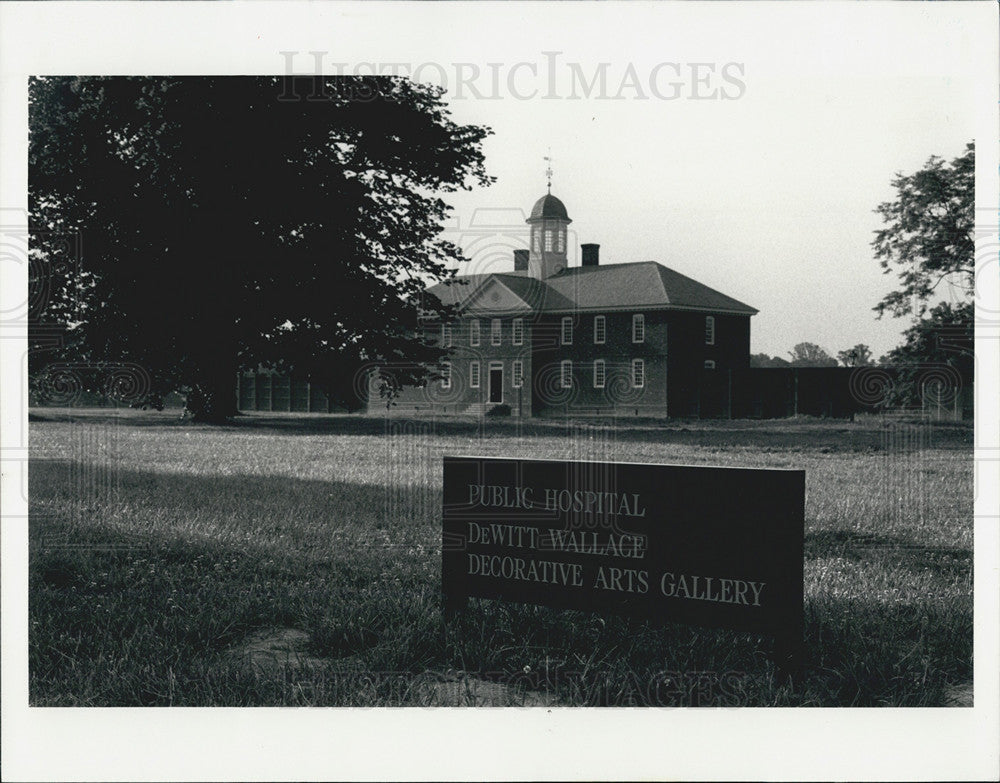 1989 Press Photo DeWitt Wallace Decorative Arts Gallery - Historic Images