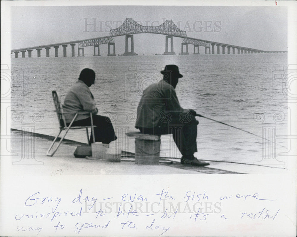 1967 Press Photo Sunshine Skyway - Historic Images