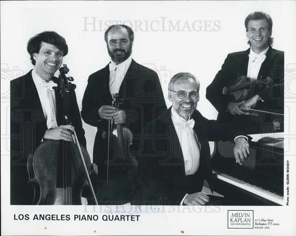 Press Photo Los Angeles Piano Quartet - Historic Images