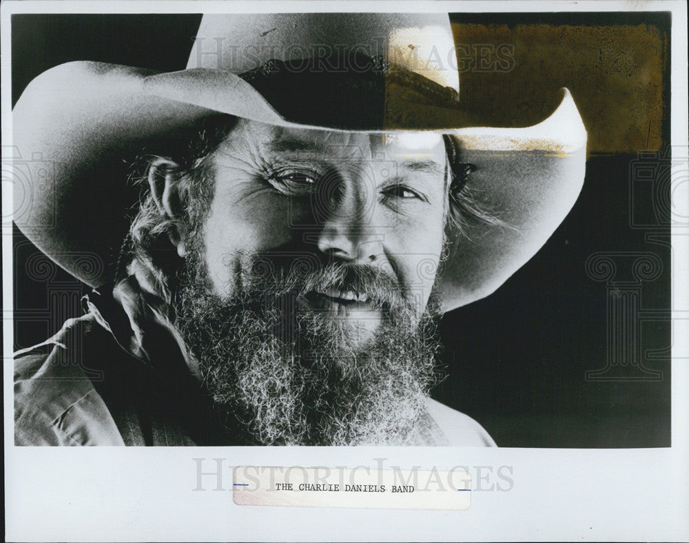 1992 Press Photo Charlie Daniels Fiddler Guitarist Helped Bring Country And Rock - Historic Images