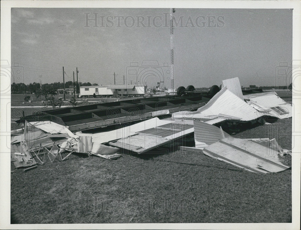 1965 Press Photo Tornado Damage, Pinellas County - Historic Images