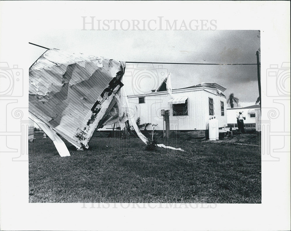 1964 Press Photo Tornado Damage, Pinellas County - Historic Images