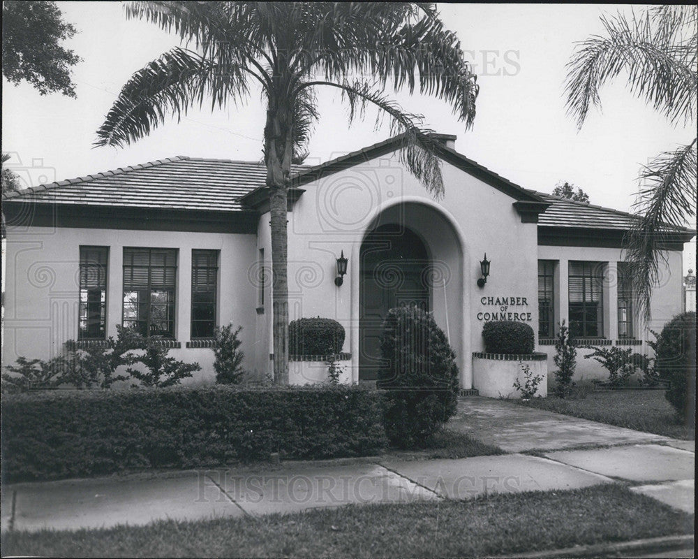 Press Photo Chamber Of Commerce Lakeland Florida - Historic Images