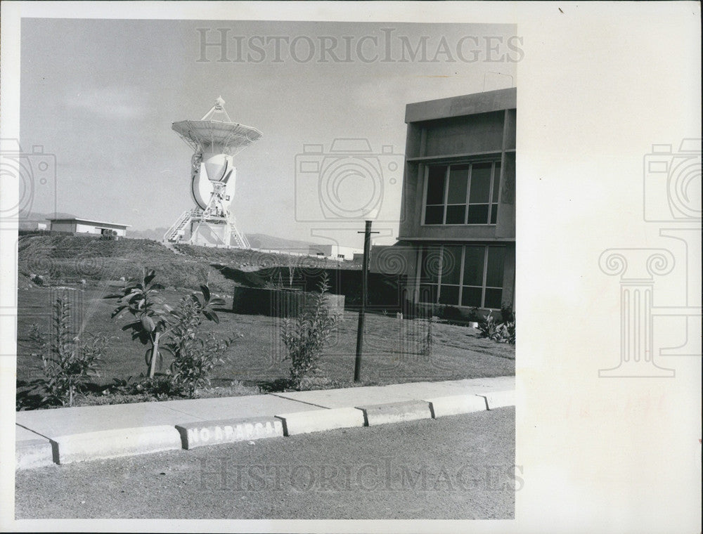 1971 Press Photo NASA Tracking Station Apollo Space Program Gran Canaria - Historic Images