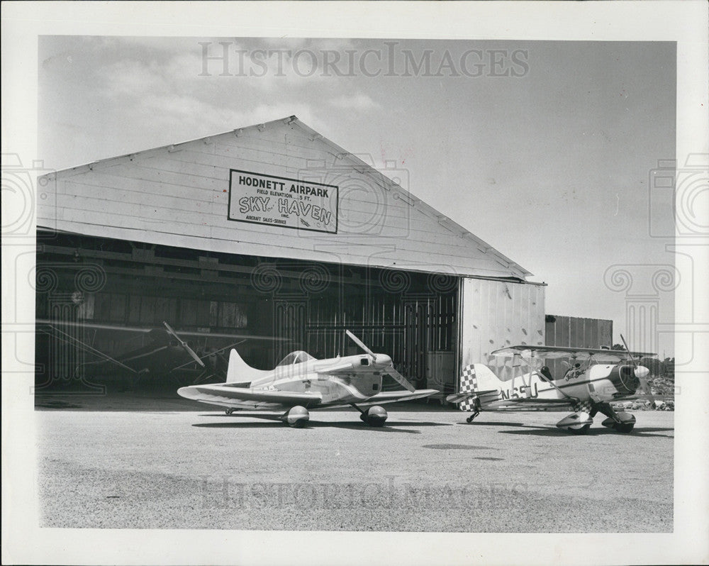 1964 Press Photo West Pasco County, Sky Haven, Hodnett Airpark - Historic Images