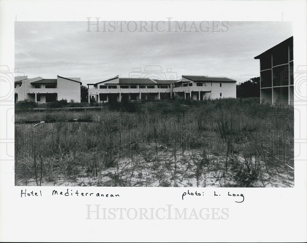 1986 Press Photo Hotel Mediterranean International Lake Tarpon - Historic Images